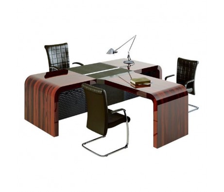 Стол с конференц приставкой 2600x2330x780 Dao
