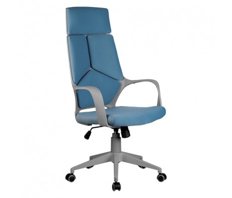 Кресло Riva Chair 8989 серый пластик компьютерное