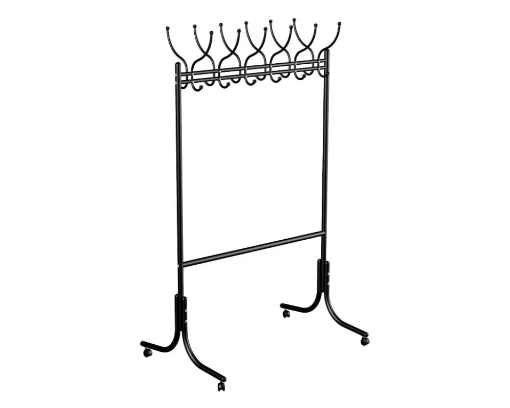 Вешалка напольная на колесах М 11