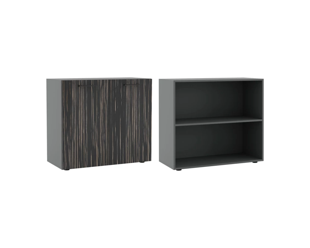 Креденция Dali шпон Эбен/Антрацит