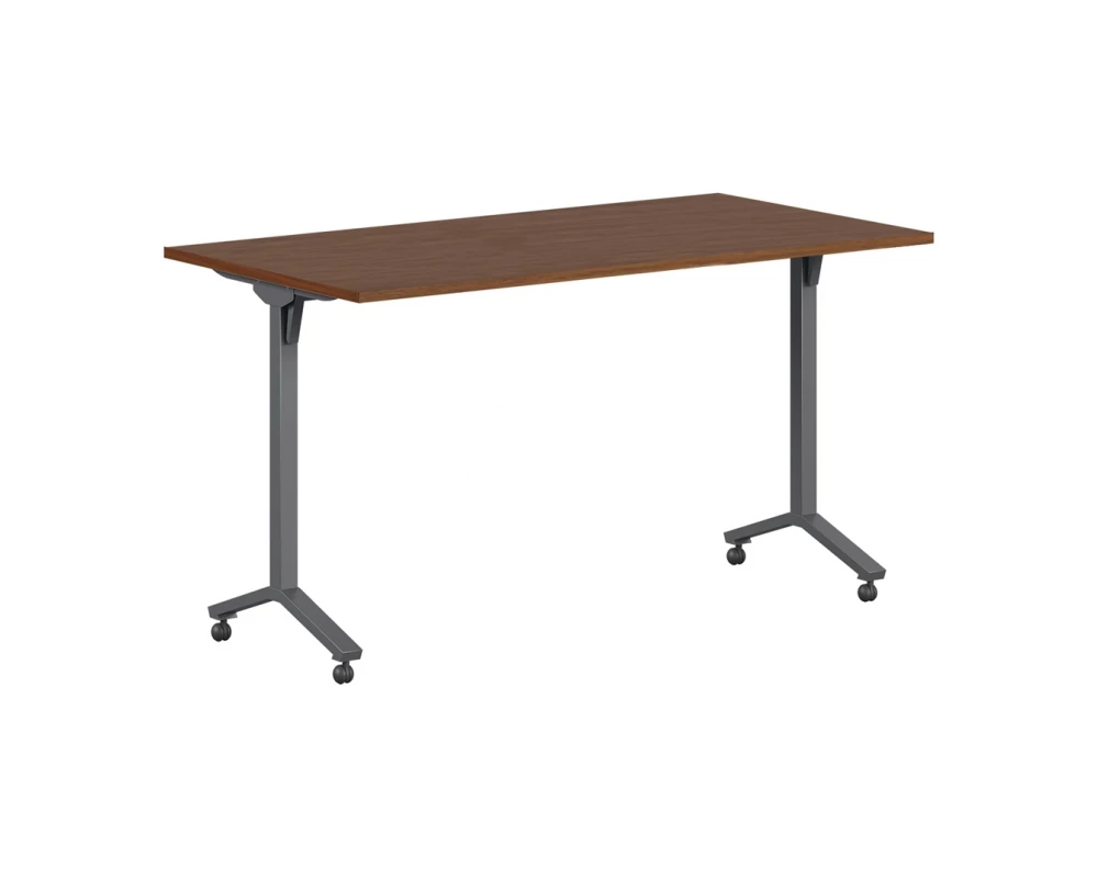 Стол мобильный складной 160 Trend Metal Орех