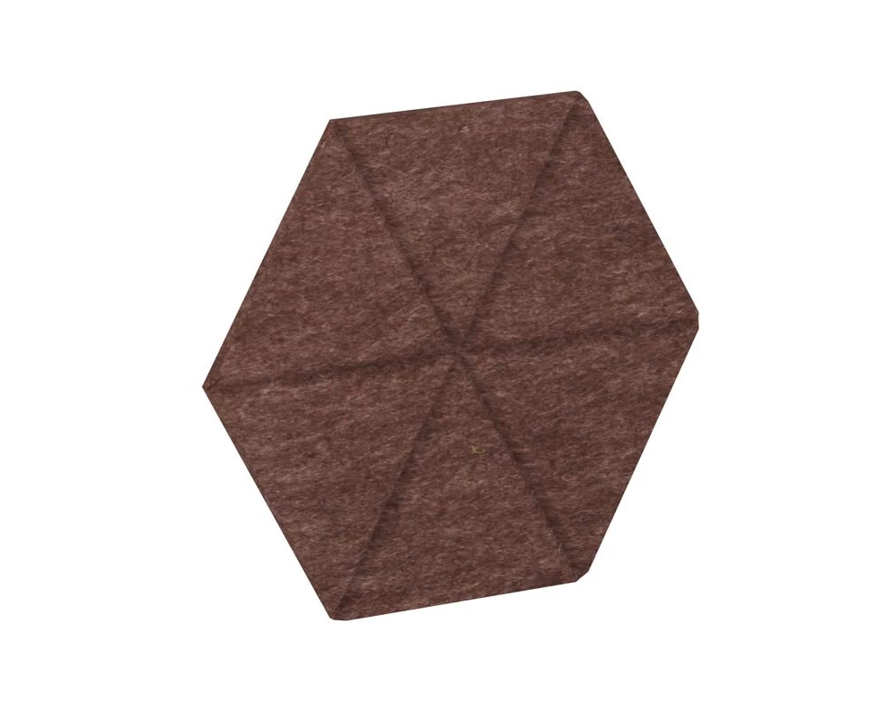 Настенная панель шестигранная (6 лучей) VE.NP-6G6LU-300 600x520x12 AcustiX