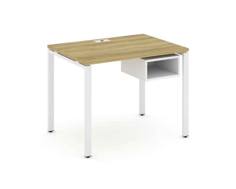 Стол рабочий с подвесной тумбой с 1 открытой нишей CN.SP-101 980x720x750 Концепт / Concept