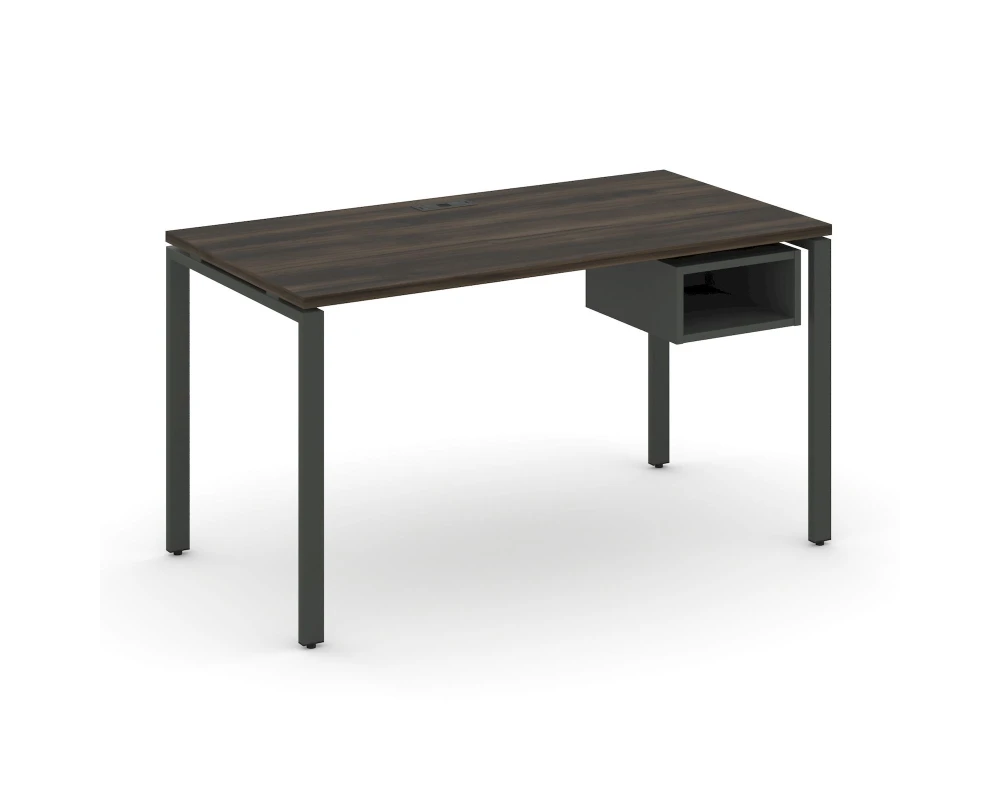 Стол рабочий с подвесной тумбой с 1 открытой нишей CN.SP-101 980x720x750 Концепт / Concept