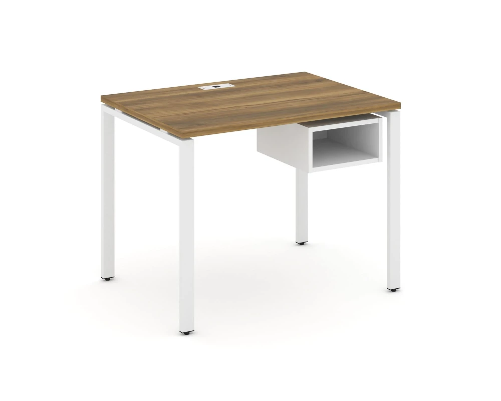 Стол рабочий с подвесной тумбой с 1 открытой нишей CN.SP-101 980x720x750 Концепт / Concept