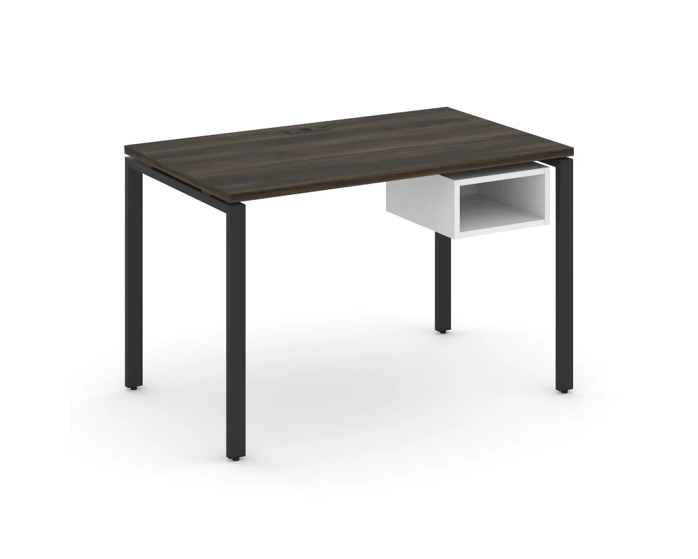 Стол рабочий с подвесной тумбой с 1 открытой нишей CN.SP-102 1180x720x750 Концепт / Concept