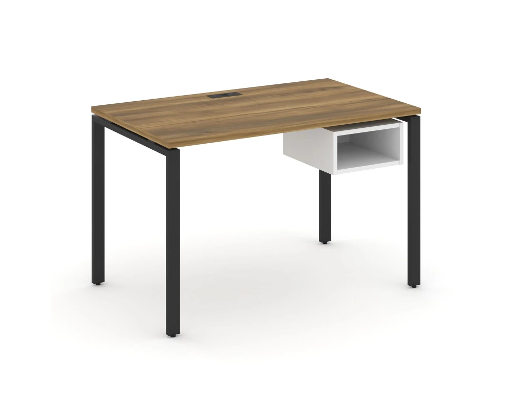 Стол рабочий с подвесной тумбой с 1 открытой нишей CN.SP-102 1180x720x750 Концепт / Concept