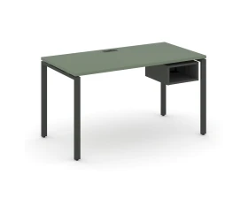 Стол рабочий с подвесной тумбой с 1 открытой нишей CN.SP-104 1580x720x750 Концепт / Concept images