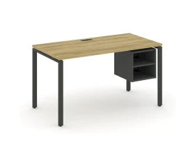 Стол рабочий с подвесной тумбой с 2 открытыми нишами CN.SP-105 980x720x750 Концепт / Concept images