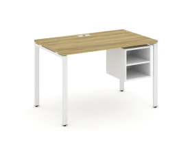 Стол рабочий с подвесной тумбой с 2 открытыми нишами CN.SP-106 1180x720x750 Концепт / Concept images