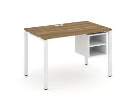 Стол рабочий с подвесной тумбой с 2 открытыми нишами CN.SP-106 1180x720x750 Концепт / Concept images