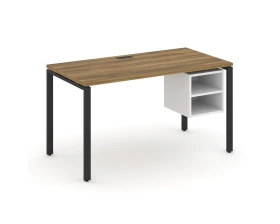 Стол рабочий с подвесной тумбой с 2 открытыми нишами CN.SP-107 1380x720x750 Концепт / Concept images