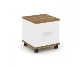 Тумба мобильная 1 распаш. фасад CN.TUM-007 W 420x420x448 Concept images