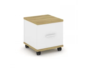 Тумба мобильная 1 распаш. фасад CN.TUM-007 W 420x420x448 Concept images