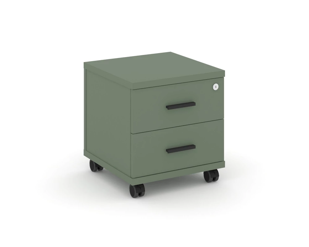 Тумба мобильная 2 ящ. CN.TUM-001 B 420x420x448 Concept