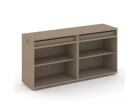 Тумба двойная с топом 150x41x75 ES.NB.2T-1 Estetica images