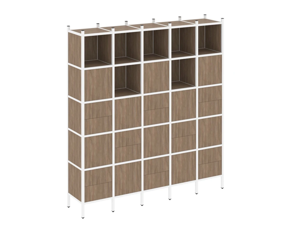 Прямой стеллаж L-10 2110x446x2280 Лофт / Loft