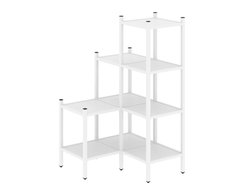 Угловой внутренний стеллаж L-36 862x862x1458 Loft