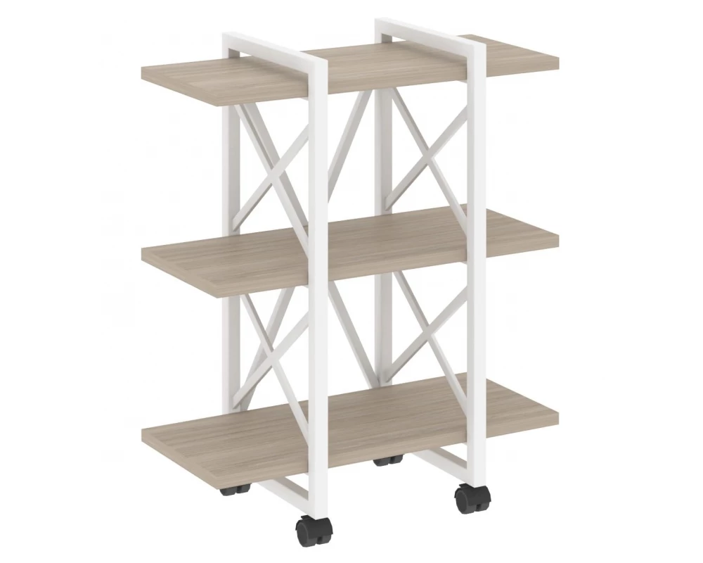 Стеллаж на колесных опорах - 3 полки V 800х400х968 Loft