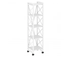 Стеллаж на колесных опорах - 5полок 400х400х1704 Loft images