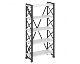 Стеллаж на колесных опорах - 5полок 800х400х1704 Loft images