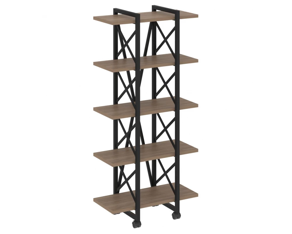 Стеллаж на колесных опорах - 5полок V 800х400х1704 Loft