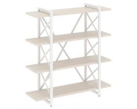 Стеллаж на регулируемых опорах - 4 полки 1200х400х1280 Loft images