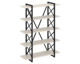 Стеллаж на регулируемых опорах - 5 полок 1200х400х1650 Loft images