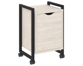 Тумба на колесных опорах с распашным фасадом 500х460х767 Loft images