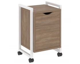 Тумба на колесных опорах с распашным фасадом 500х460х767 Loft images