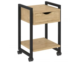Тумба на колесных опорах с ящиком и полкой 500х460х767 Loft images
