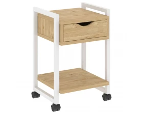 Тумба на колесных опорах с ящиком и полкой 500х460х767 Loft images