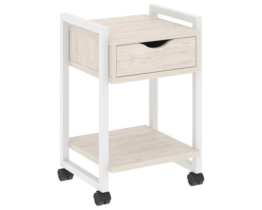 Тумба на колесных опорах с ящиком и полкой 500х460х767 Loft