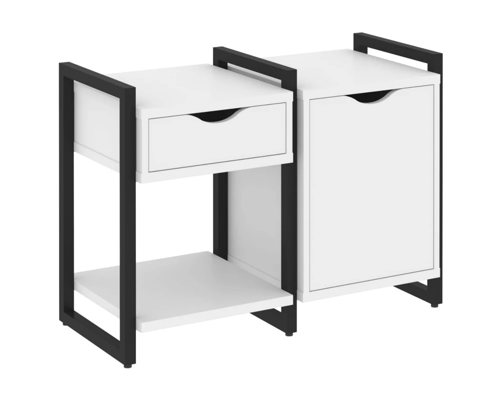 Тумба на регульруемых опорах наборная. Вариант №3 970х460х719 Loft