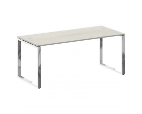 Стол рабочий руководителя на О-обр. м/к 1800x800x750 Metal System Direct images