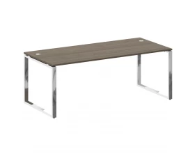 Стол рабочий руководителя на О-обр. м/к 2000x900x750 Metal System Direct images