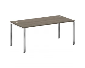 Стол рабочий руководителя на П-обр. м/к 1800x900x750 Metal System Direct images