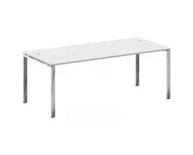 Стол рабочий руководителя на П-обр. м/к 2000x900x750 Metal System Direct images