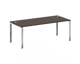 Стол рабочий руководителя на П-обр. м/к 2000x900x750 Metal System Direct images