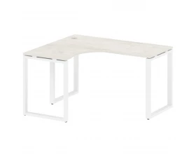 Стол криволинейный левый на О-образном м/к 140x120x75 Metal System images