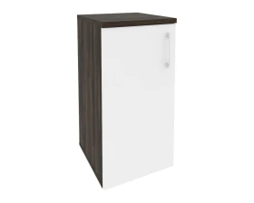 Шкаф низкий узкий левый (1 низкий фасад ЛДСП) 400x420x823 Оникс / Onix images