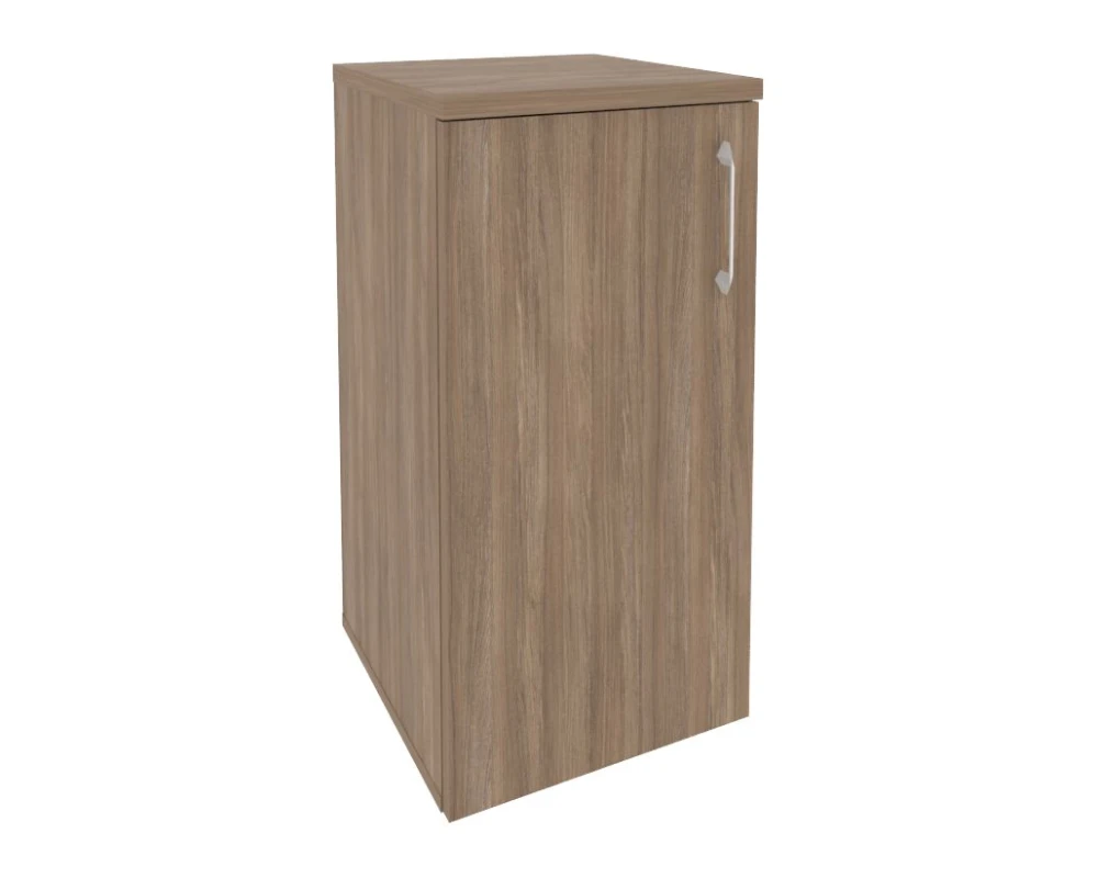 Шкаф низкий узкий левый (1 низкий фасад ЛДСП) 400x420x823 Оникс / Onix