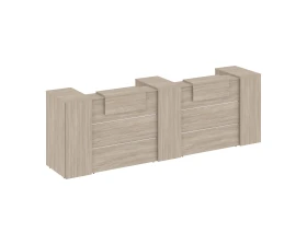 Ресепшн K-13 3652x766x1187 Оникс / Onix images