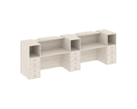 Ресепшн K-13 3652x766x1187 Оникс / Onix images