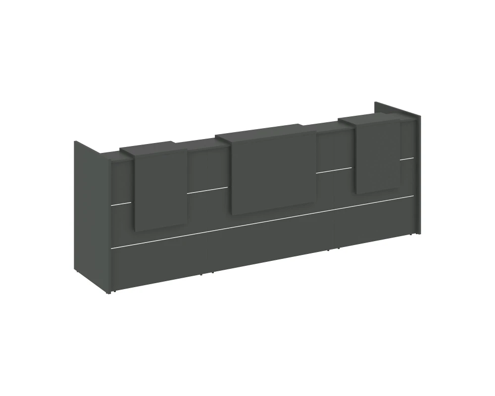 Ресепшн K-14 3390x766x1187 Оникс / Onix