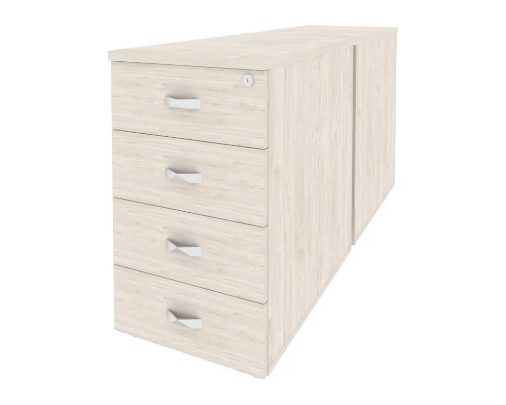 Тумба двойная приставная / опорная 432x1475x750 Onix