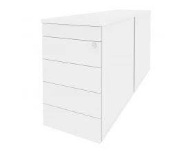 Тумба двойная приставная / опорная (TIP-ON) 432x1475x750 Onix images