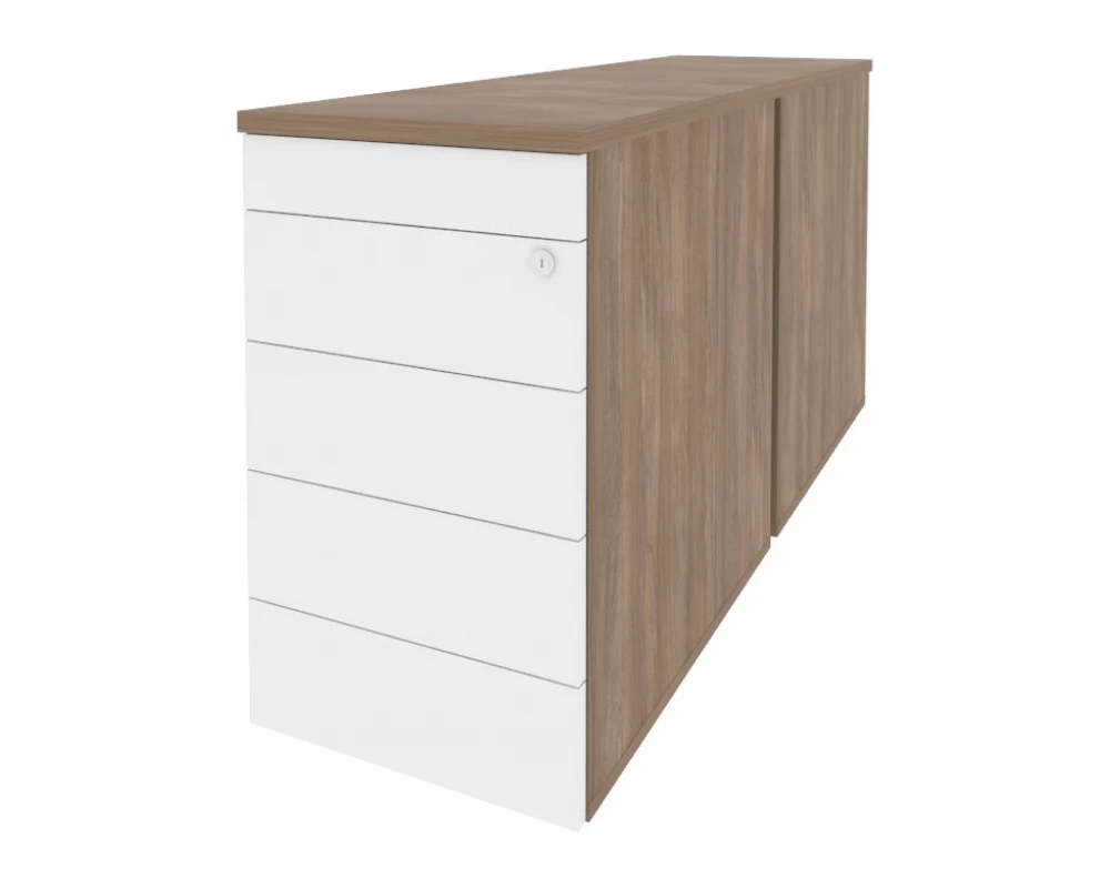 Тумба двойная приставная / опорная (TIP-ON) 432x1475x750 Onix