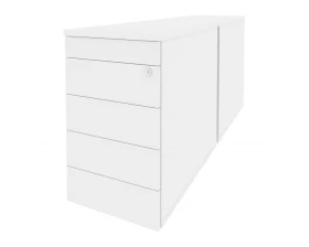 Тумба двойная приставная / опорная (TIP-ON) 432x1635x750 Onix images