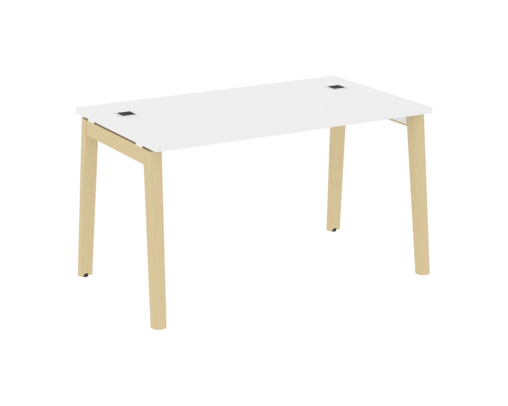 Стол для руководителя, опоры - массив дерева 138x80x75 Onix Wood Direct